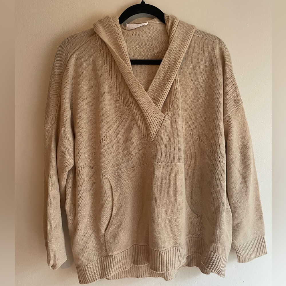 American Threads Knit Hoodie Pullover